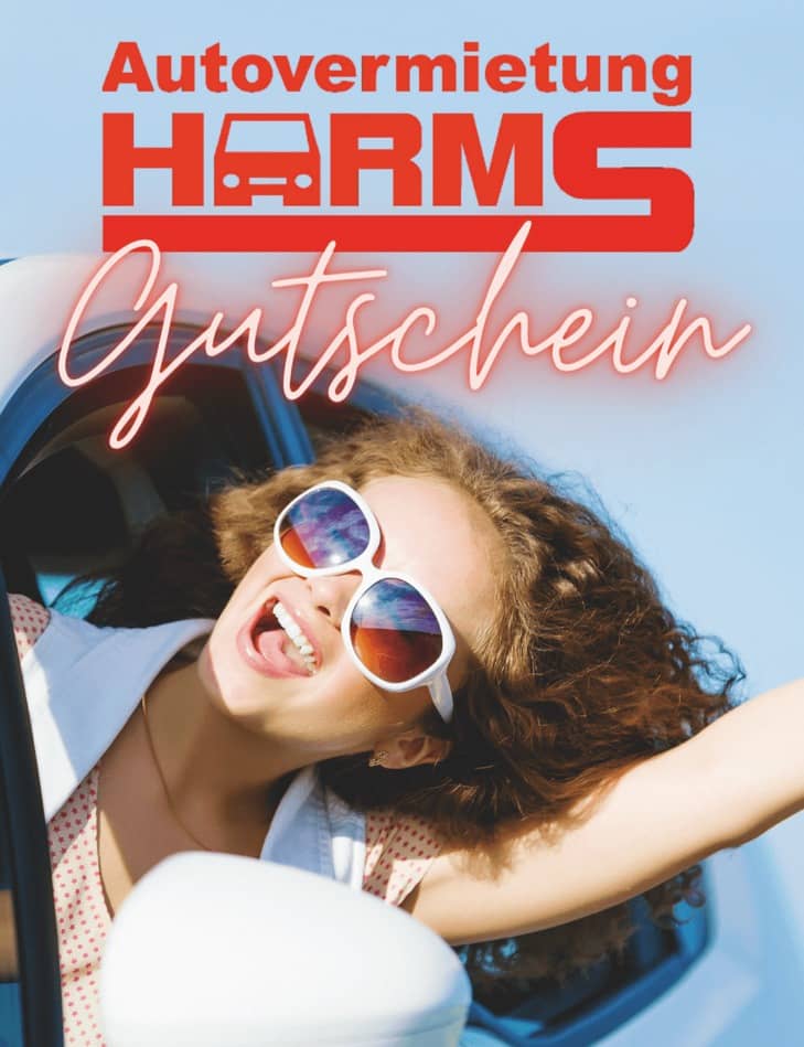 Autovermietung Harms Gutschein