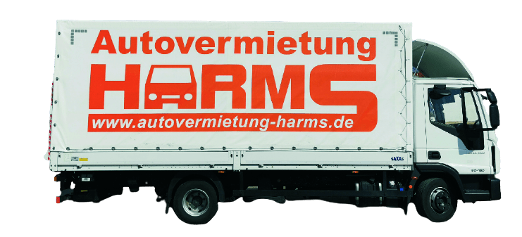 LKW 7,5 t mit Pritsche bei der Autovermietung Harms mieten